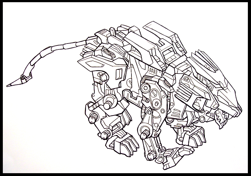 800x562 Coloring Pages Zoids