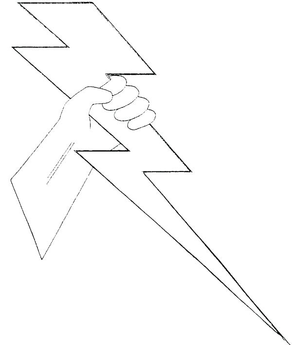 600x710 Lightning Bolt Coloring Page Lighting Bolt Coloring Page Lightning
