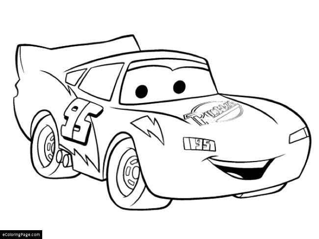 650x487 Cars Lightning Mcqueen Printable Colouring Sheet Ecoloringpage