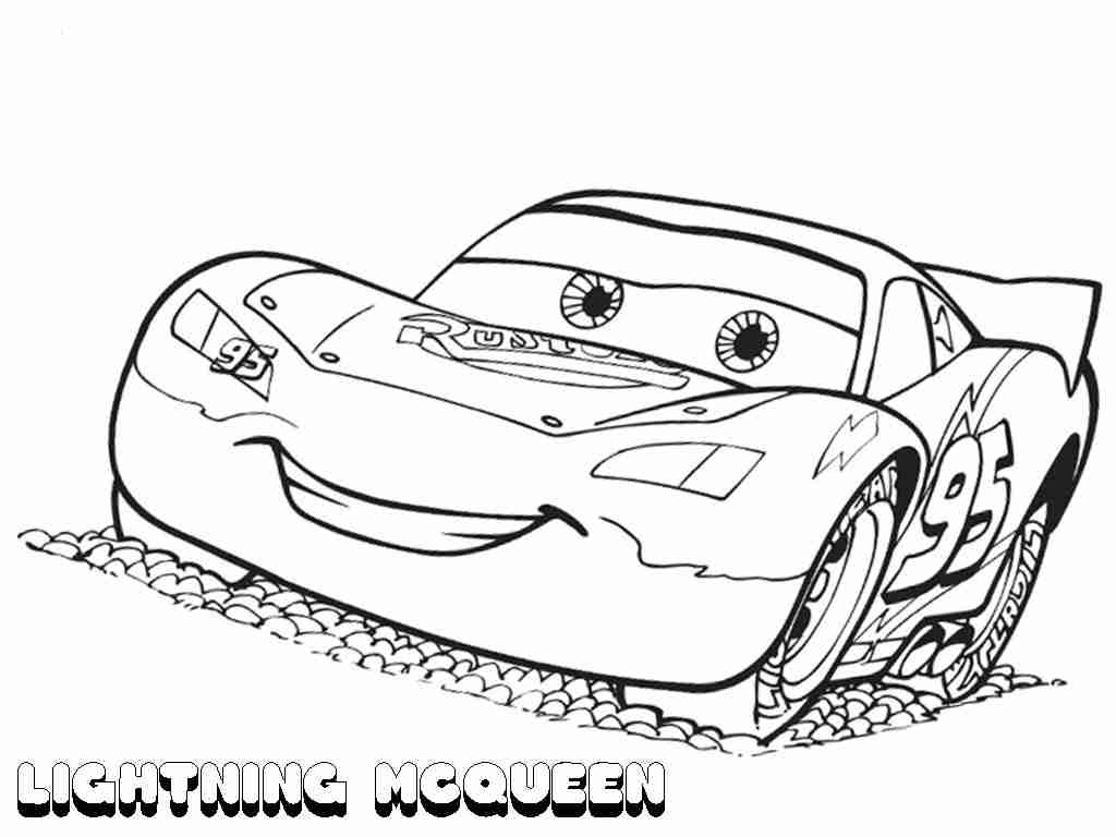 1024x768 Free Printable Lightning Mcqueen Coloring Pages For Kids Best