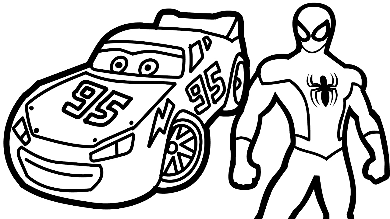 1280x720 Impressive Mcqueen Coloring Pages Nice Ideas L