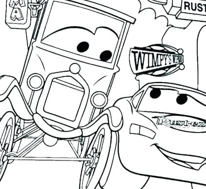 422x388 Mater Coloring Page Ing Ing Ing Ing Lightning Mcqueen Mater