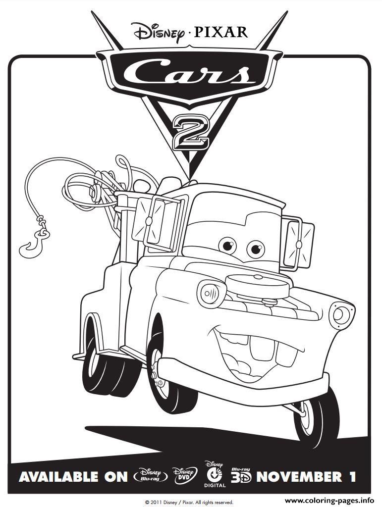 771x1024 Stupendous Mater Coloring Pages Maters Tall Tales Disney Cars