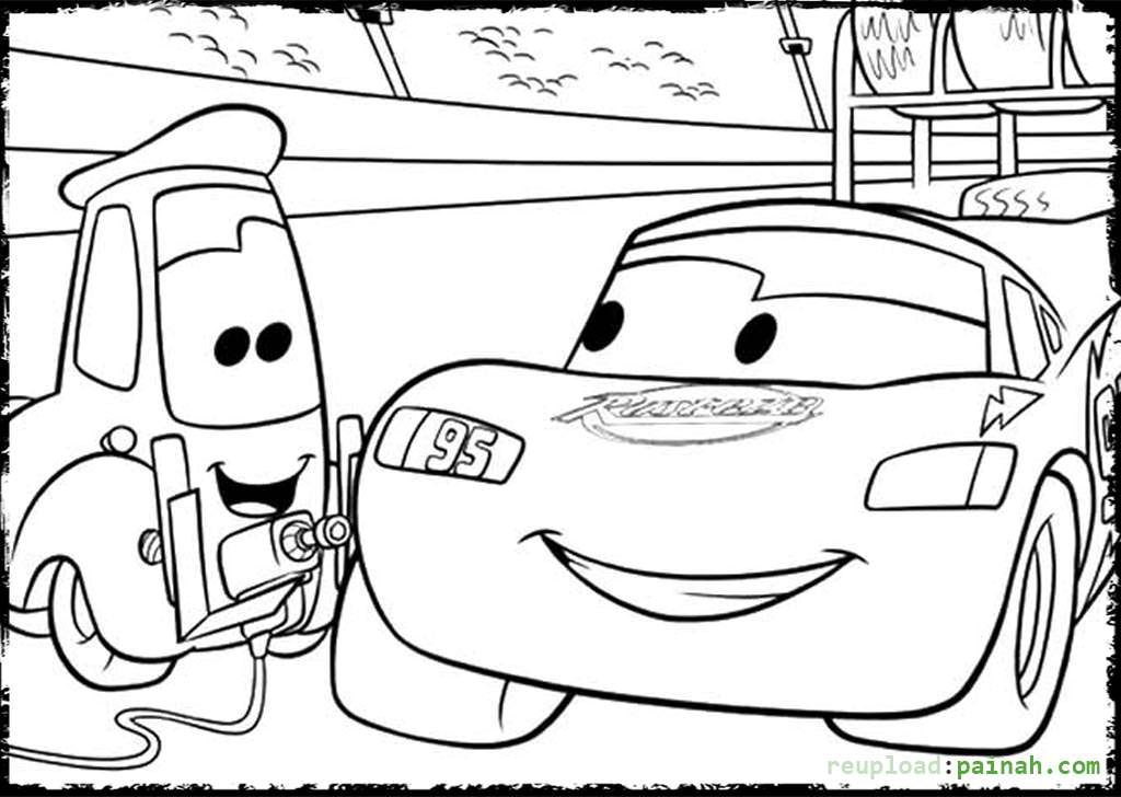 1024x728 Free Lightning Mcqueen Coloring Pages Colori On Lightening Mcqueen