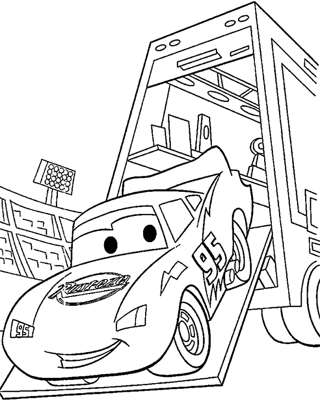 624x815 Lighting Mcqueen Coloring Pages Lightning Mcqueen From Cars 3