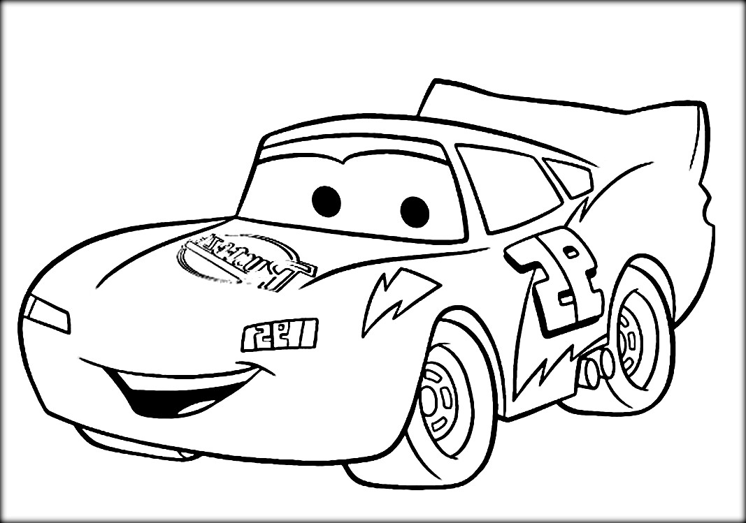 1067x749 Cool Lightning Mcqueen Coloring Pages Coloringsuite Free