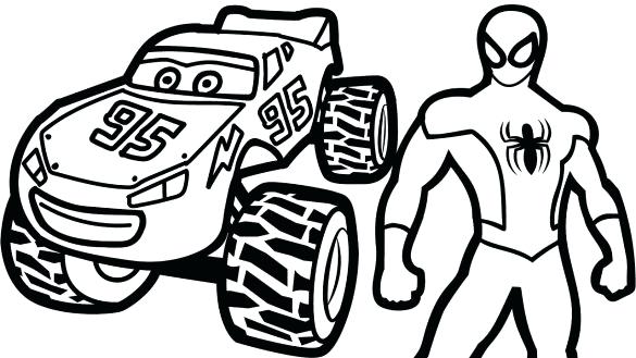 585x329 Lightning Mcqueen Coloring Pages Lightning Coloring Pages