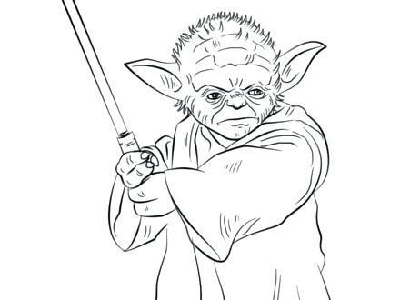 440x330 Lightsaber Coloring Pages With Coloring Page Free Printable