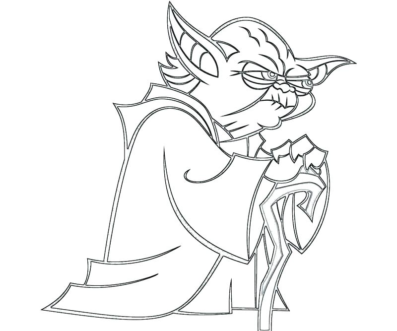 800x667 Lightsaber Coloring Page