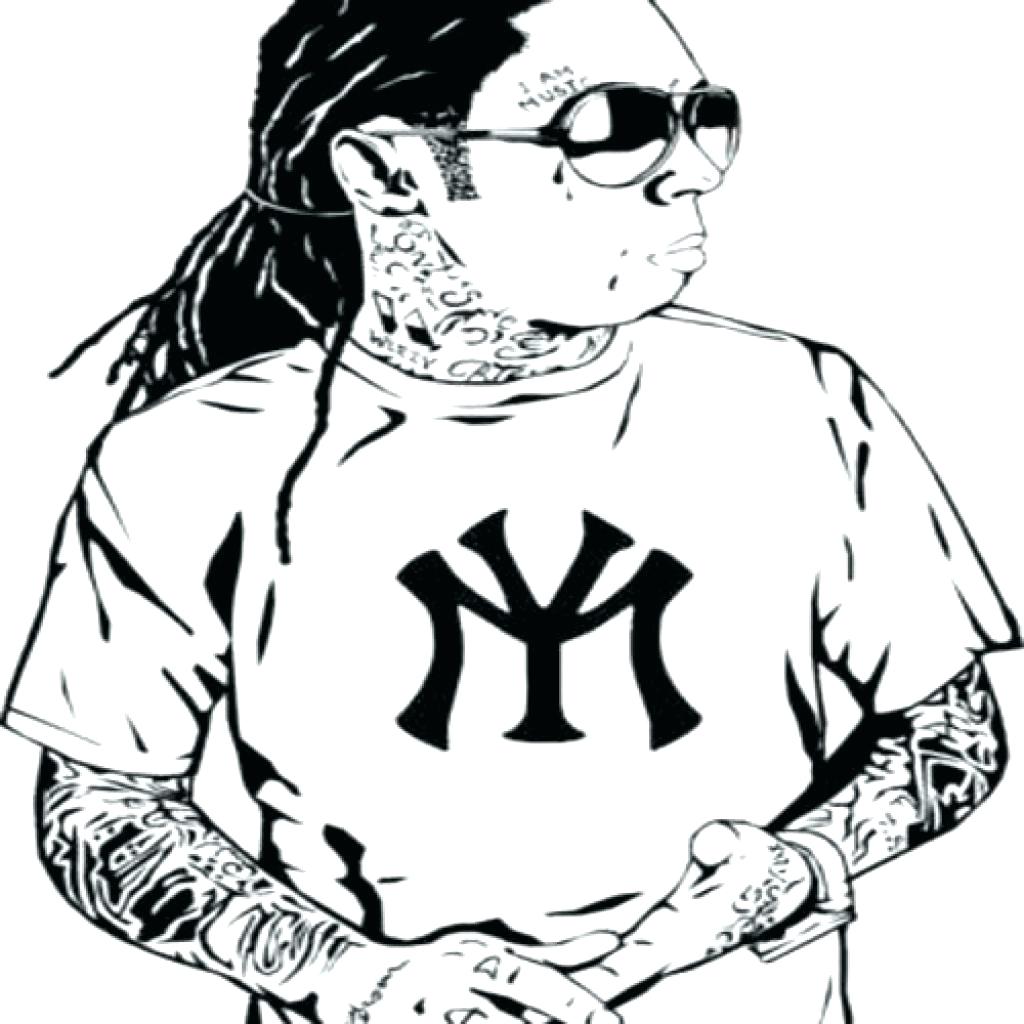 1024x1024 Luxury Lil Wayne Coloring Pages Ensign