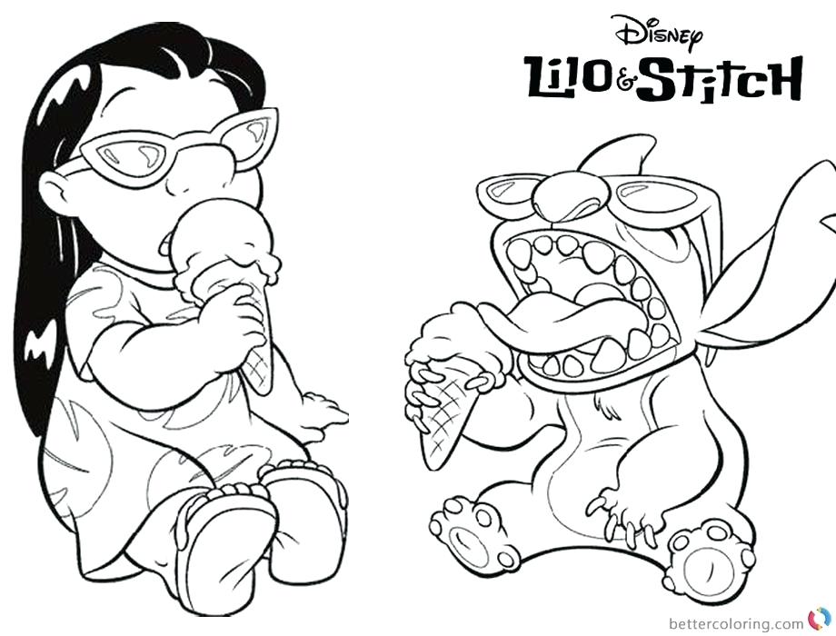 920x700 Lilo And Stitch Coloring Pages Enjoying Free Lilo And Stitch