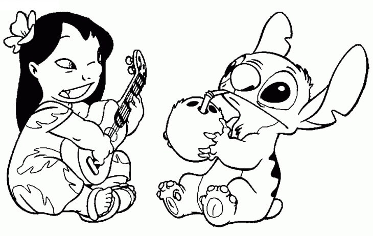 730x463 Lilo And Stitch Coloring Pages4 Coloring Pages For Kids