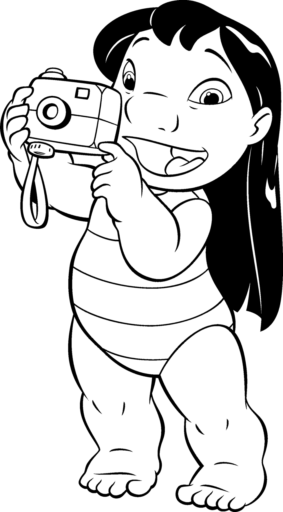 977x1767 Fresh Disney Characters Coloring Pages Lilo And Stitch Gallery