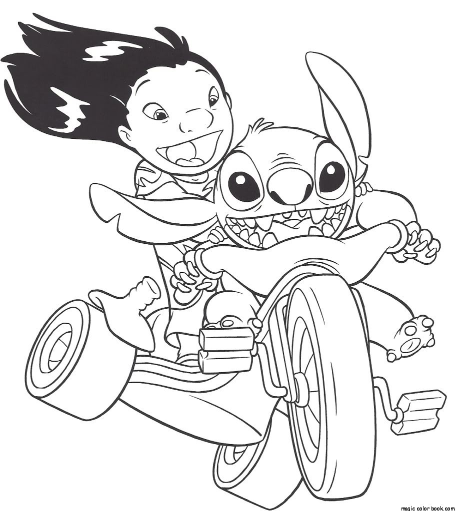 928x1023 Lilo And Stitch Color Pages Free
