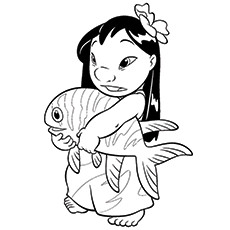 Lilo Coloring Pages