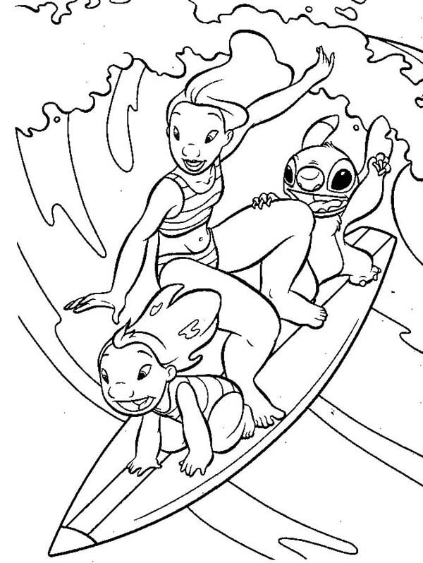 600x798 Lilo And Stitch Coloring Pages19 Coloring Pages For Kids