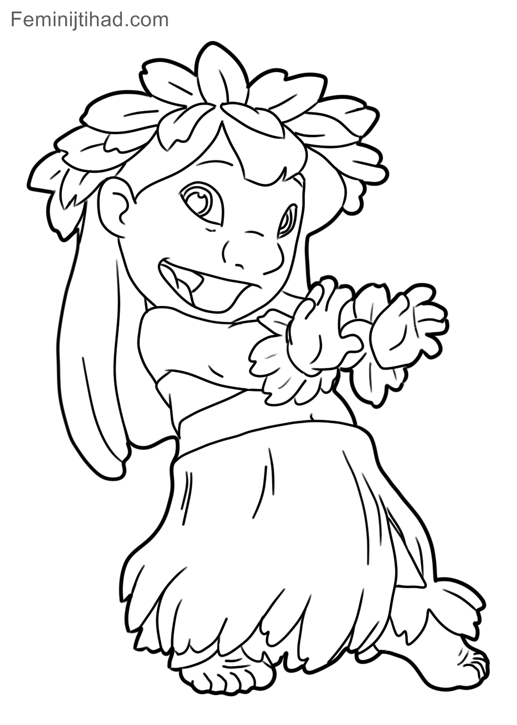 1009x1415 Lilo And Stitch Coloring Pages Free Download Coloring Pages For Kids