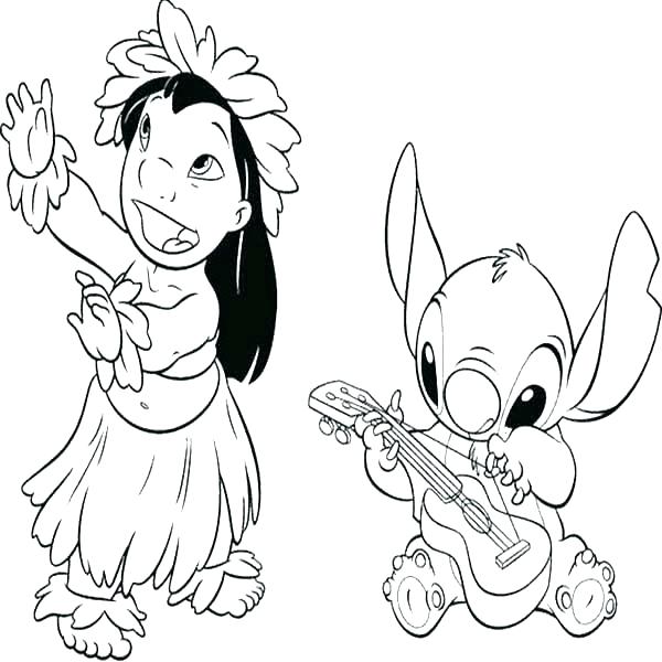 600x600 Lilo And Stitch Coloring And Lilo Coloring Pages Lilo Stitch