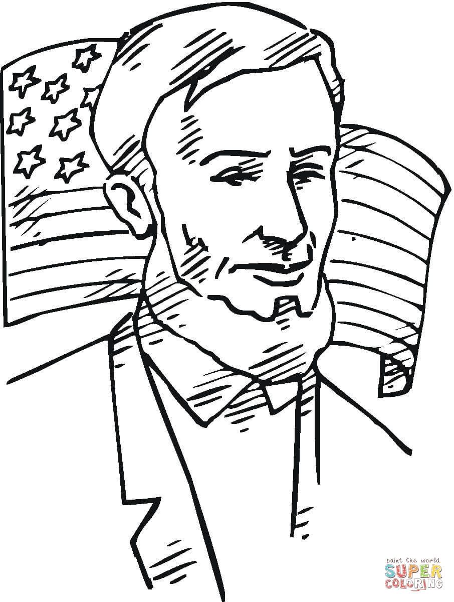 906x1200 Abraham Lincoln Coloring Pages