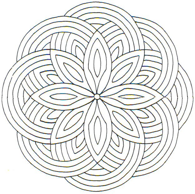 626x625 Line Coloring Pages