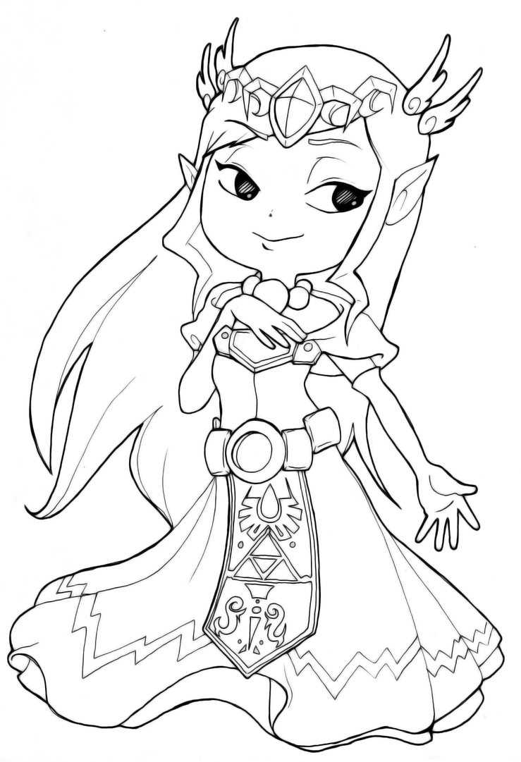 Link Coloring Pages