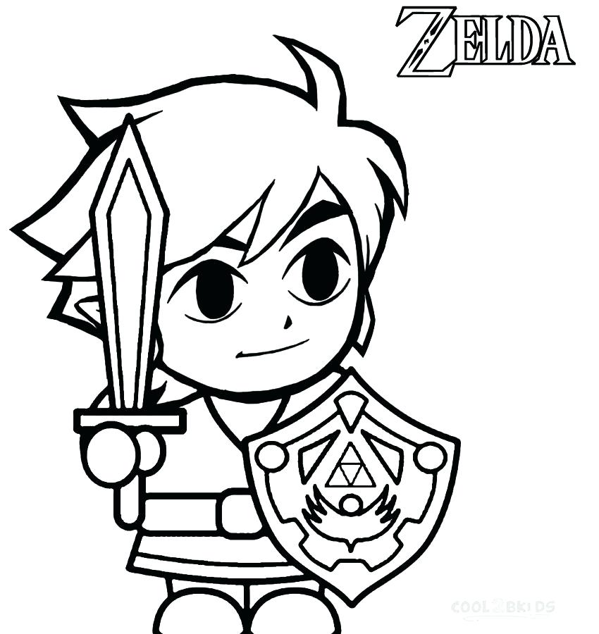 850x900 Toon Link Coloring Pages Link Coloring Free Printable Pages