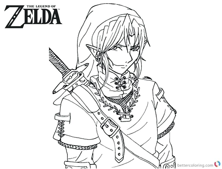920x700 Legend Of Zelda Coloring Pages Download This Coloring Page Legend