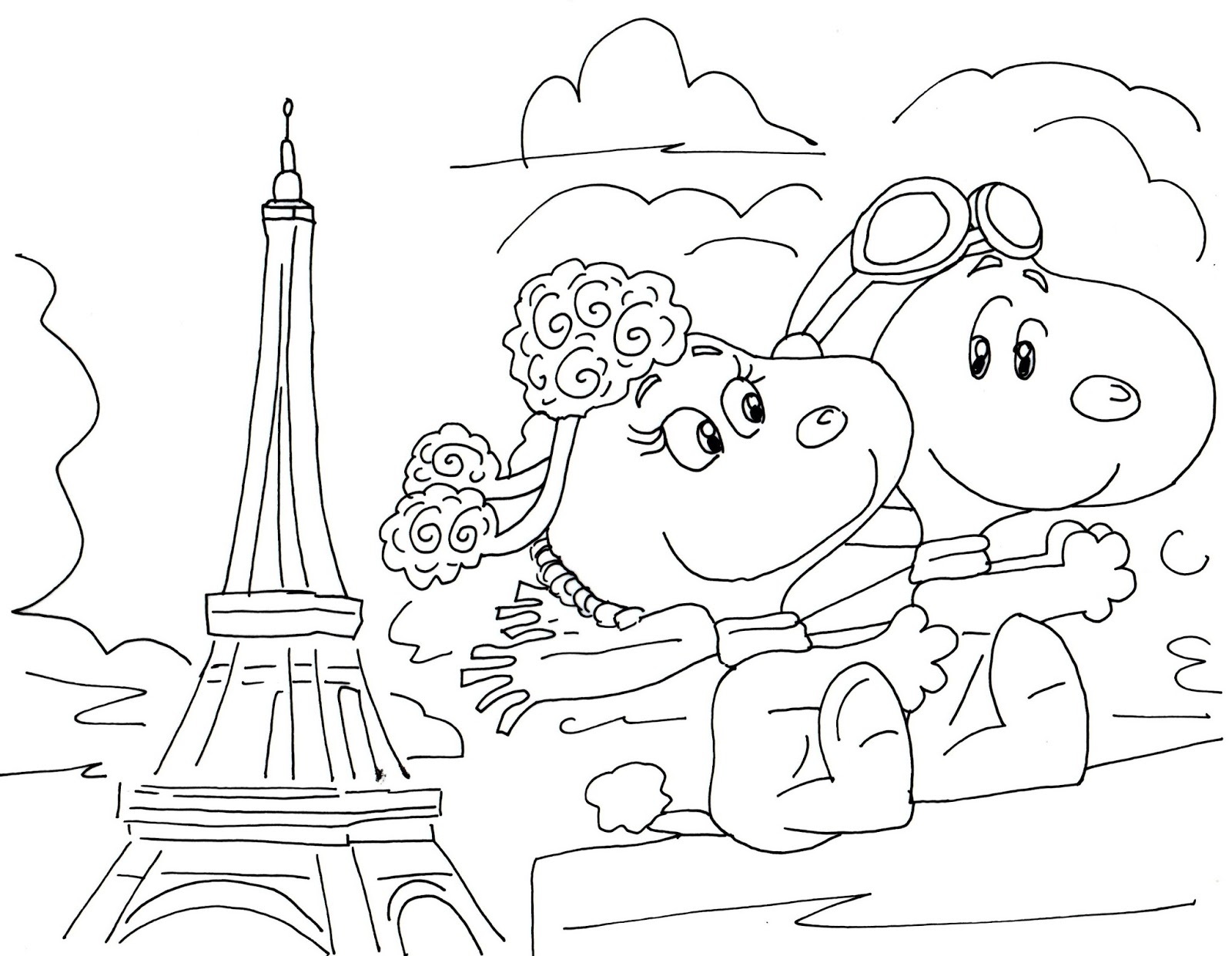 1600x1241 Free Charlie Brown Snoopy Peanuts Coloring Pages Fifi