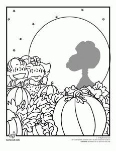 231x300 It's The Great Pumpkin Charlie Brown Coloring Pages Linus Waiting