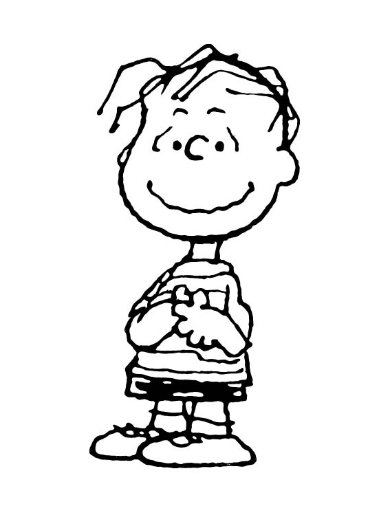 567x765 Linus Coloring Page Linus Coloring Pages For Character Traits