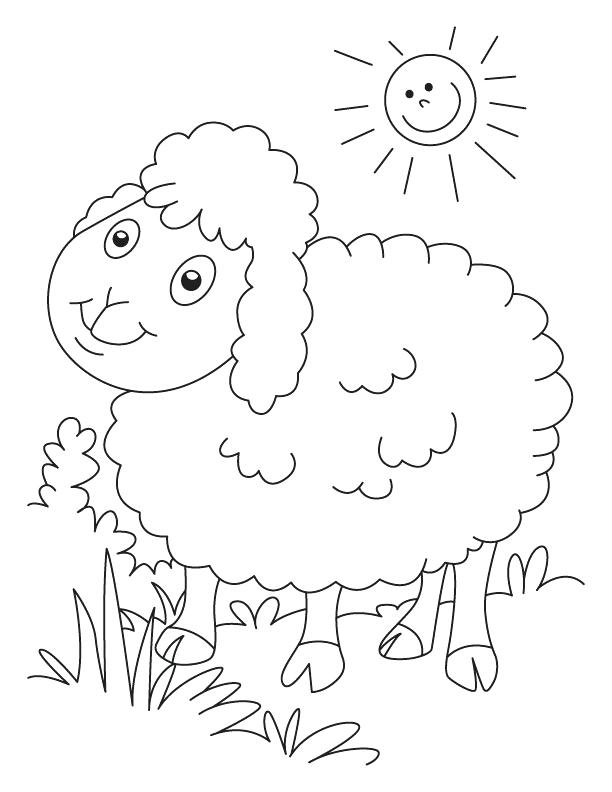 612x792 Good Lamb Coloring Page Or Click The Lamb Coloring Pages Lamb Lion