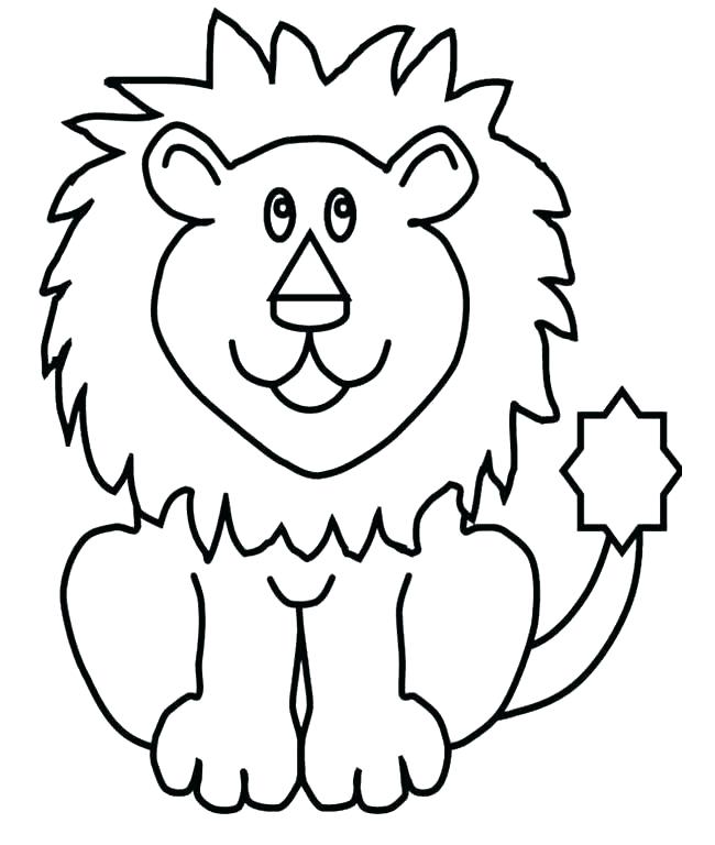 650x768 Lion Face Coloring Page Lion Face Coloring Pages Lion And Lamb