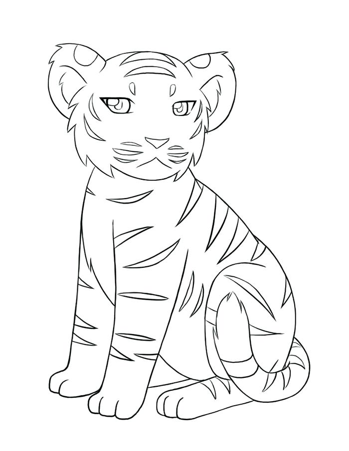 700x906 Tiger Shape Templates Crafts Colouring Pages Free Preschool Tiger