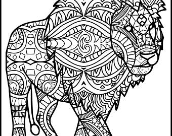 Lion Coloring Pages