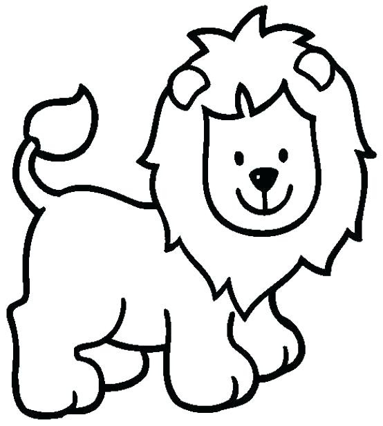554x617 Free Printable Lion Coloring Pages For Kids Color Print 24831