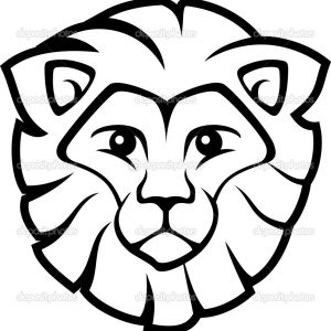 300x300 Fresh Coloring Pages Lion Head Similarpages.co