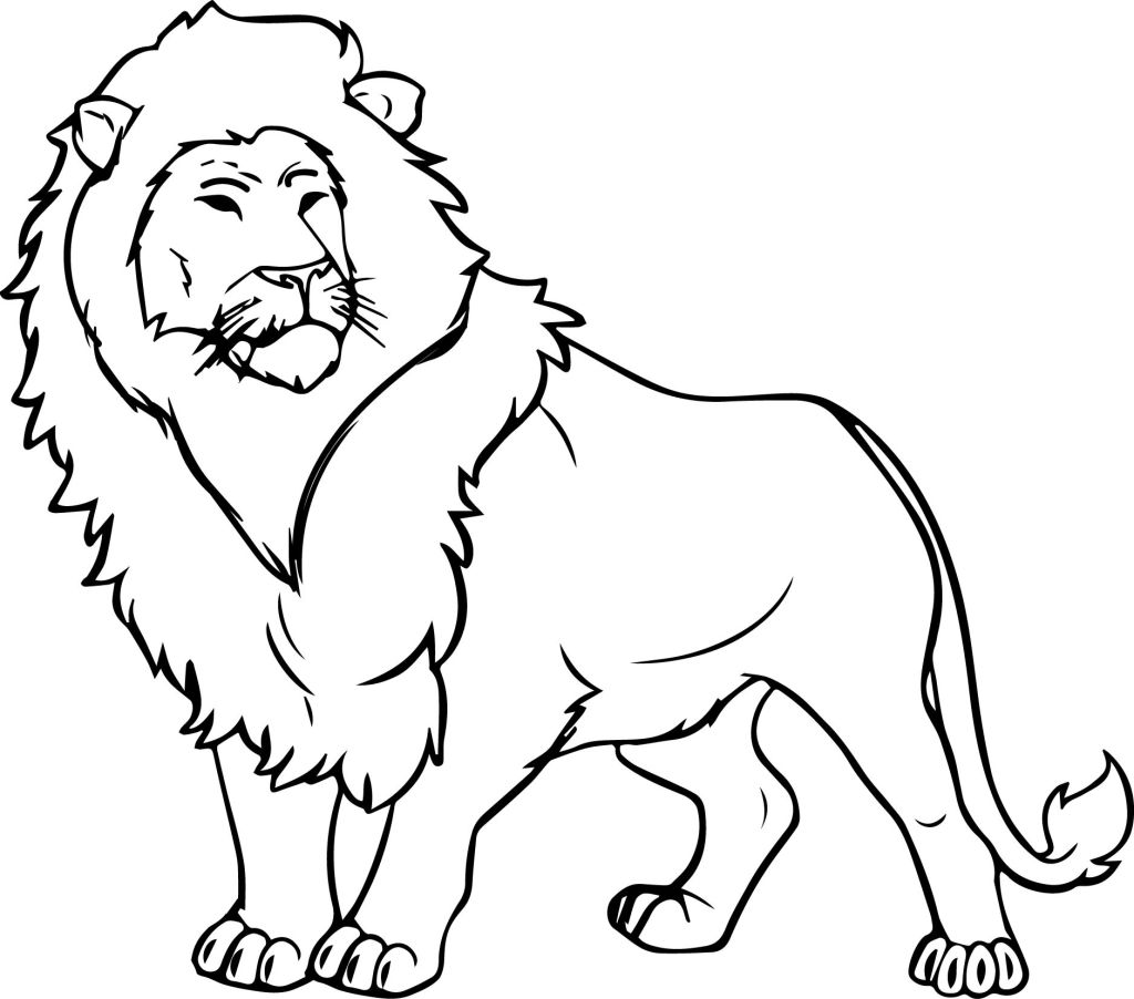 1024x902 Lion Coloring Pages Kids Ribsvigyapan Lion Coloring Pages Coloring