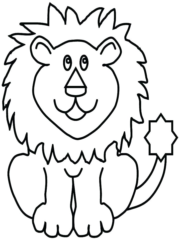 718x957 Lion Coloring Pages Printable