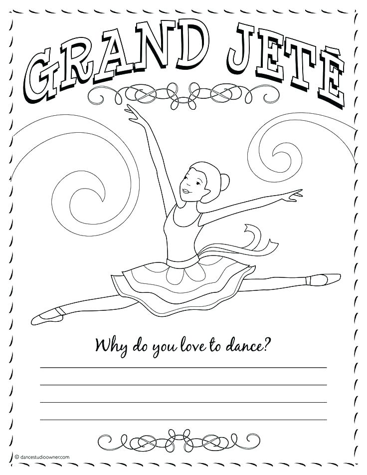 736x952 Dance Coloring Pages Ballet Dancer Coloring Pages Free