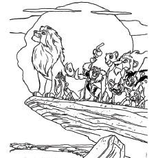 230x230 Top 25 Free Printable The Lion King Coloring Pages Online