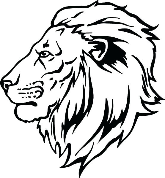 555x600 Lion Head Coloring Pages Lion Coloring Pages Lion Head Colour