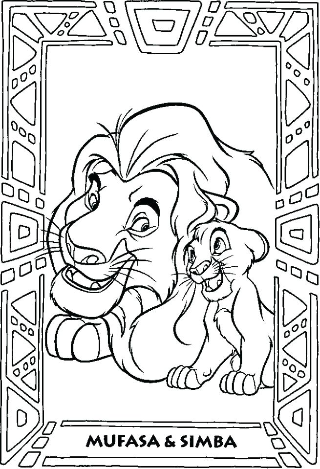 Lion King 2 Coloring Pages