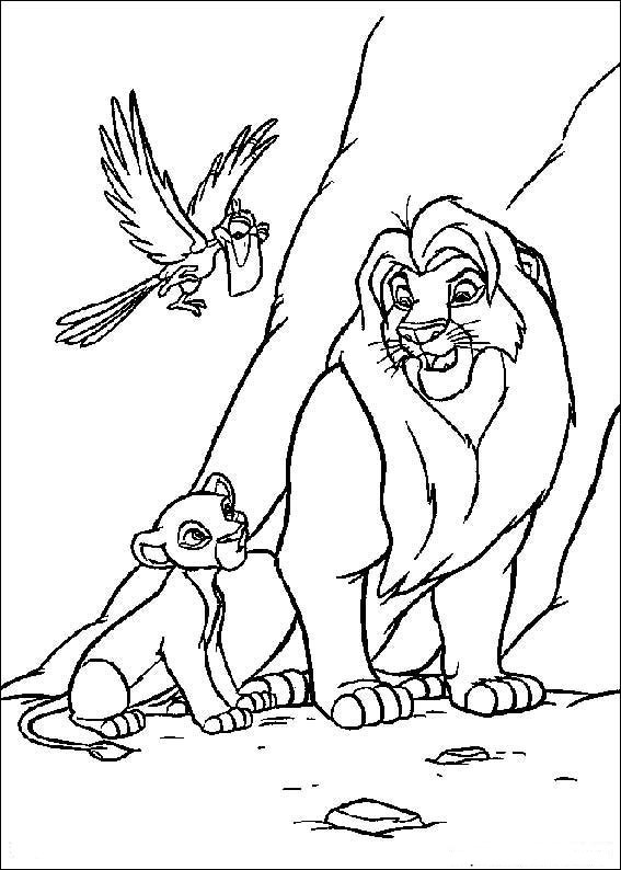 567x794 Top 81 Lion King 1 1 2 Coloring Pages