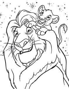 236x303 Disney Coloring Page, Lion King 2 Printables For Scrapbooking
