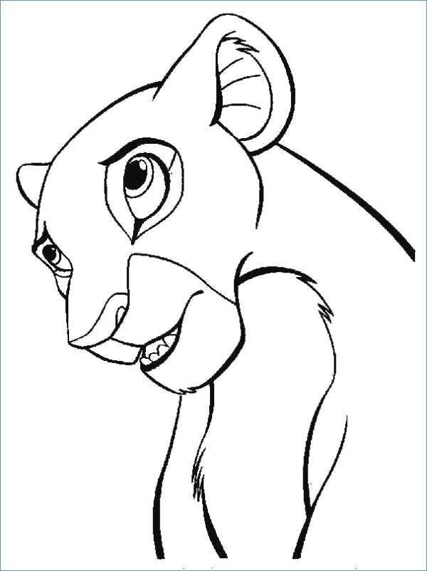 600x802 Mufasa The Lion King Coloring Page