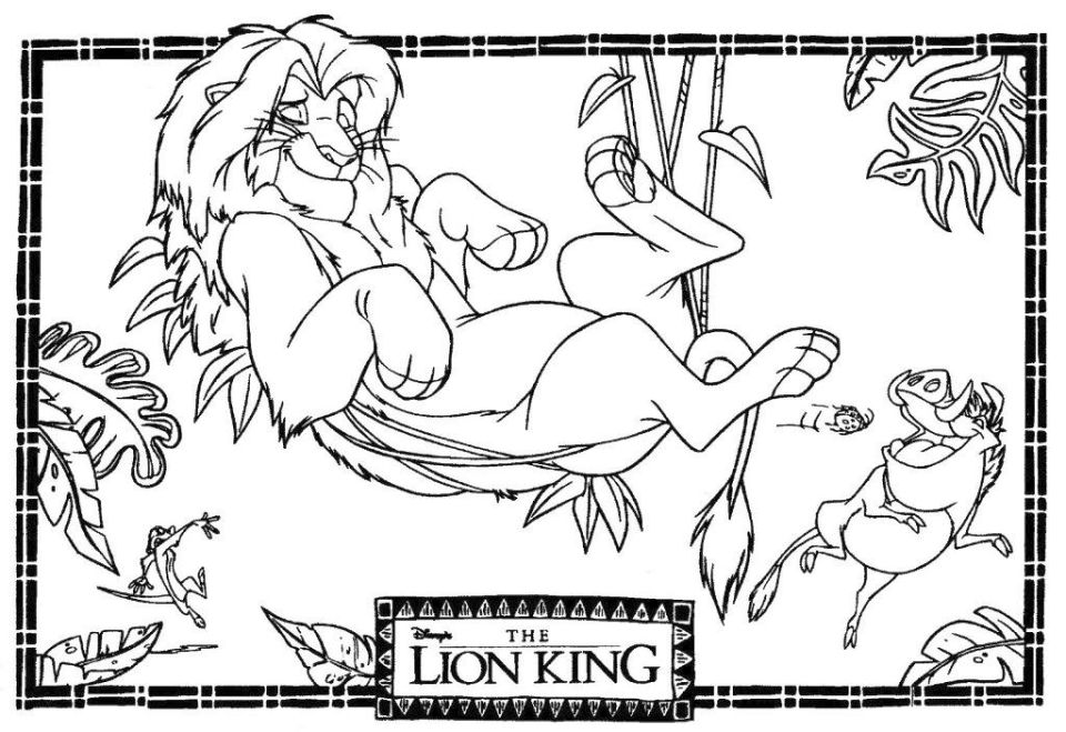 960x659 Get This Lion King Coloring Pages Disney
