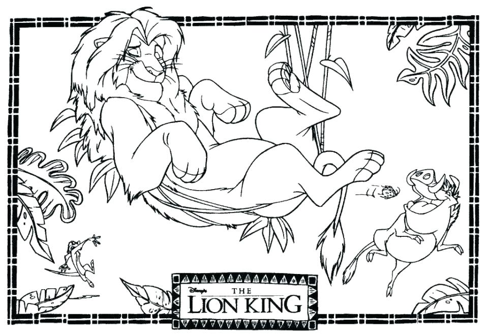 960x659 Lion King 2 Coloring Pages Kiara And Kovu Lion King 2 And Lion