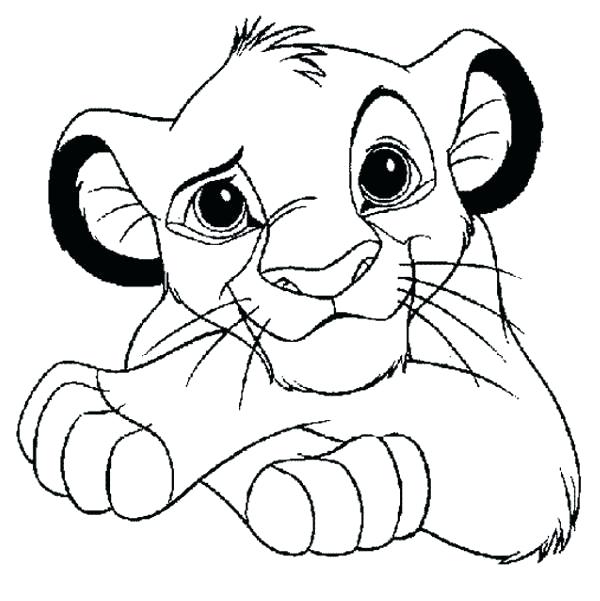 600x601 Free Printable Lion King Coloring Pages Lion King Coloring Pages