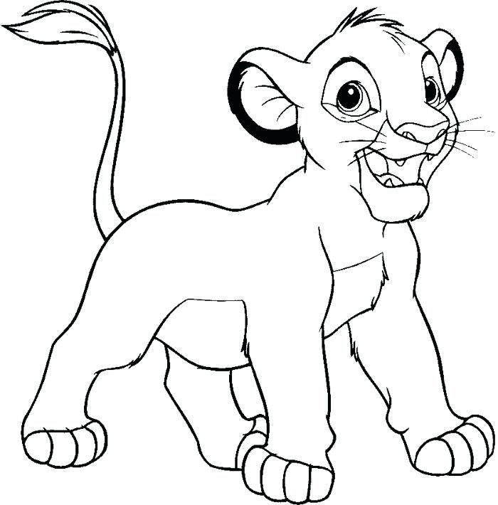 700x710 Printable Lion King Coloring Pages Http Procoloringcom