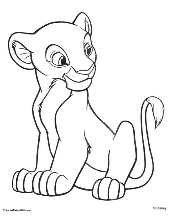 600x744 Lion King Coloring Pages Lion King Coloring Pages Nala Kids